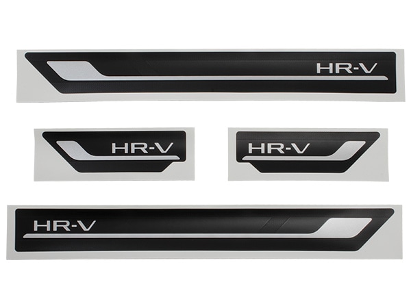 USホンダ純正 HONDA ZR-V RZ系 令和5年4月-現行 HR-Vロゴ入 ドアシルフィルム ドアシルガード ドアシルプロテクター 1台分 4枚セット ホンダ HR-V US仕様 北米仕様 USDM