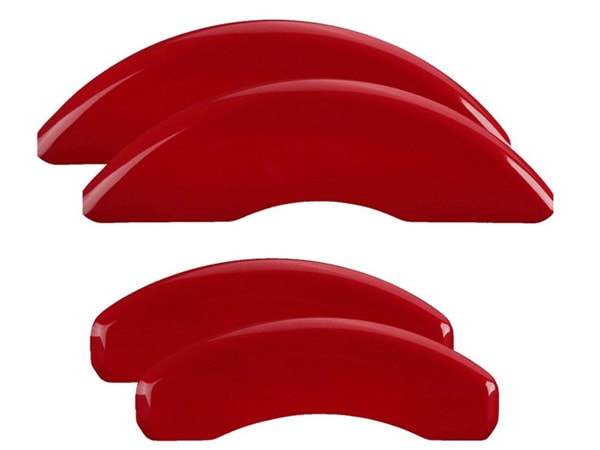 【MGP 正規品】 インフィニティー 11-13y QX56 14-20y QX80 専用設計 ブレーキ キャリパーカバー レッド ロゴなし アルミ製 37029SCLCRD