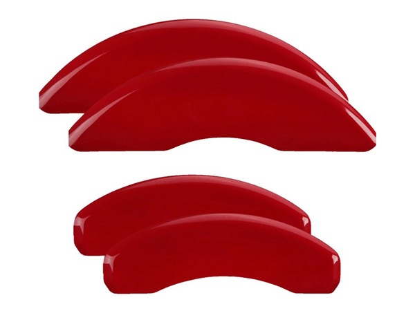 【MGP 正規品】 インフィニティ EX35 37 G25 35 37 M35 35h 37 45 56 専用設計 ブレーキ キャリパーカバー レッド ロゴなし 37004SCLCRD