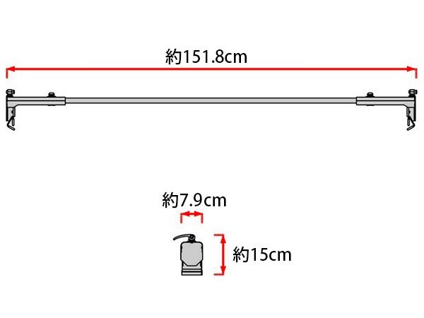 【CURT 正規品】 ルーフラック クロスバー ルーフキャリア 18122 2本セット ベースキャリア ルーフバー フット ジープ JL ラングラー 2ドア/4ドア JT グラディエーター ハードトップ装着車用