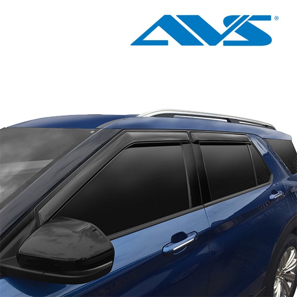 【AVS 正規品】 専用設計 スモークドアバイザー サイドバイザー ウインドウバイザー 両面テープ 4枚 フロント リア 前後 左右分 セット ジープ 21y- グランドチェロキー グランドチェロキーL