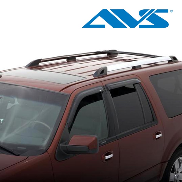 【AVS 正規品】 専用設計 スモークドアバイザー サイドバイザー ウインドウバイザー 両面テープ 4枚 フロント リア 前後 左右分 セット 98-17y リンカーン ナビゲーター