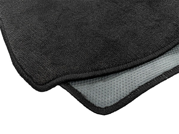 USトヨタ純正 リア ラゲッジマット カーゴライナー トランクマット ロゴ入 ダークグレー カーペットタイプ トヨタ アクア (PRIUS C) 10系