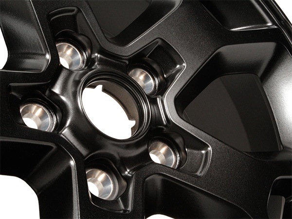 MOPAR純正 17インチホイール MOABエディション ブラック 17x7.5J +44.5 4本セット センターキャップ付き 5穴 JWL刻印あり 純正ナット使用可 ジープ JK ラングラー JL ラングラー JT グラディエーター