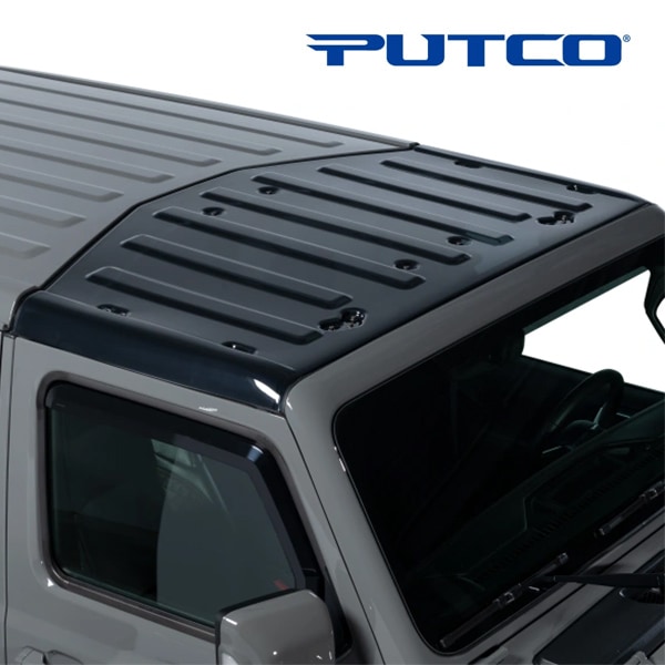 【PUTCO 正規品】エレメント スカイビュー 581002 スモークハードトップ プレミアムポリカーボネート製 UVプロテクト 耐熱温度 -128度?65度 ジープ JL ラングラー JT グラディエーター