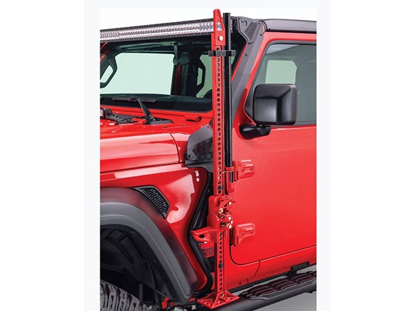 【GO RHINO 正規品】 エクステリア ジャッキマウント 701001T テクスチャーブラック 穴あけ加工不要 リフトアップ ジャッキアップ ジープ JL ラングラー JT グラディエーター