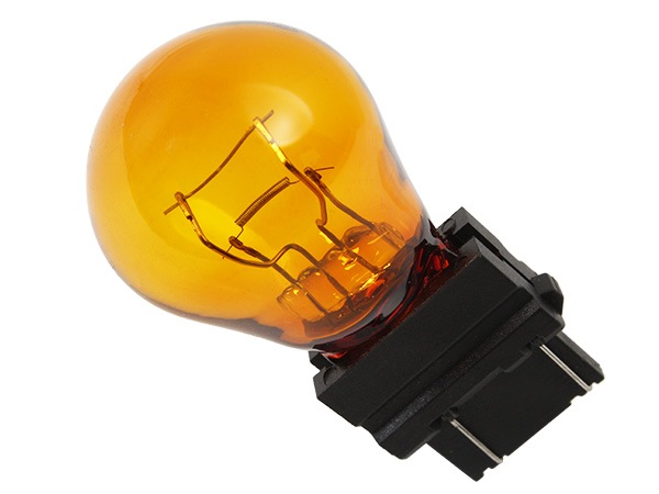 HELLA 正規品】 ハロゲンバルブ 3157 アンバー 27/7W ダブル球 アメ車