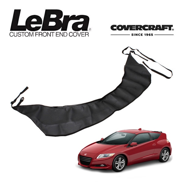 【CoverCraft/LeBra 正規品】専用設計 ノーズブラ ハーフタイプ ボンネットブラ フードカバー フロントカバー フロントマスク 虫除け 飛び石 対策 ホンダ CR-Z ZF1 カバークラフト