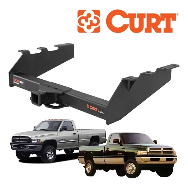 【CURT 正規品】94-02y ダッジ ラム 2500 3500 ショートベッド用 クラス5 ヒッチメンバー 2インチ角 15318