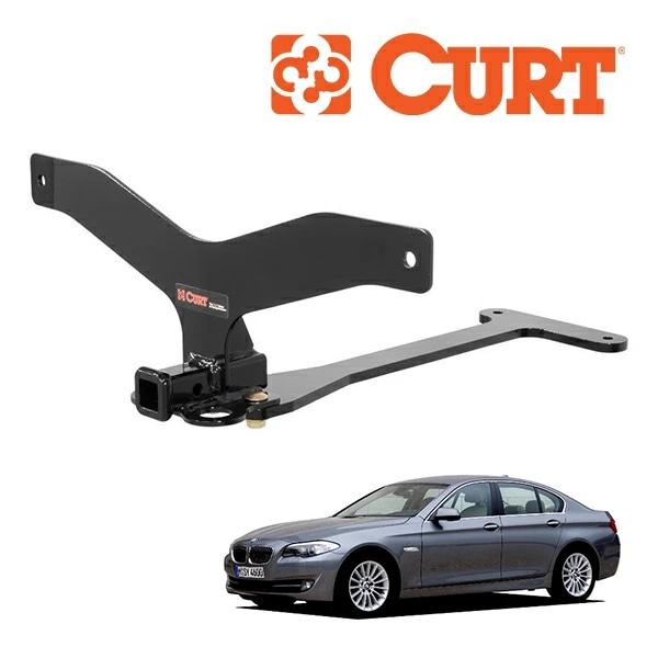 【CURT 正規品】BMW 5シリーズ セダン F10系 535i 550i 535i xDrive 550i xDrive クラス1 ヒッチメンバー 1.25インチ角 11381