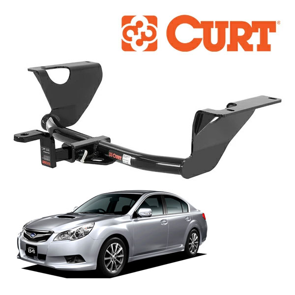 【CURT 正規品】SUBARU スバル レガシィ B4 BM系 平成21年5月-平成26年10月 クラス2 ヒッチメンバー 1.25インチ角 122983