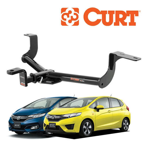 【CURT 正規品】HONDA ホンダ フィット GK系 平成25年9月-令和2年2月 | フィットハイブリッド GP系 平成22年10月-令和2年2月 クラス1 ヒッチメンバー 1.25インチ角 114063