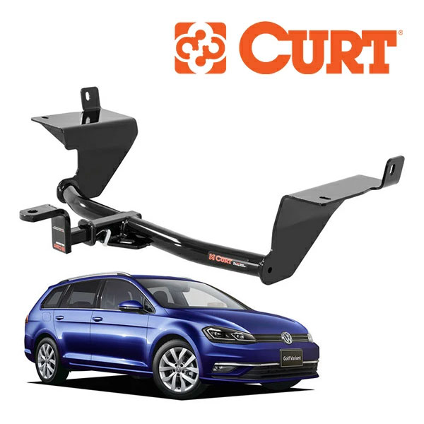 【CURT 正規品】VW フォルクスワーゲン ゴルフ7 ヴァリアント TDI AU系 クラス1 ヒッチメンバー 1.25インチ角 114113