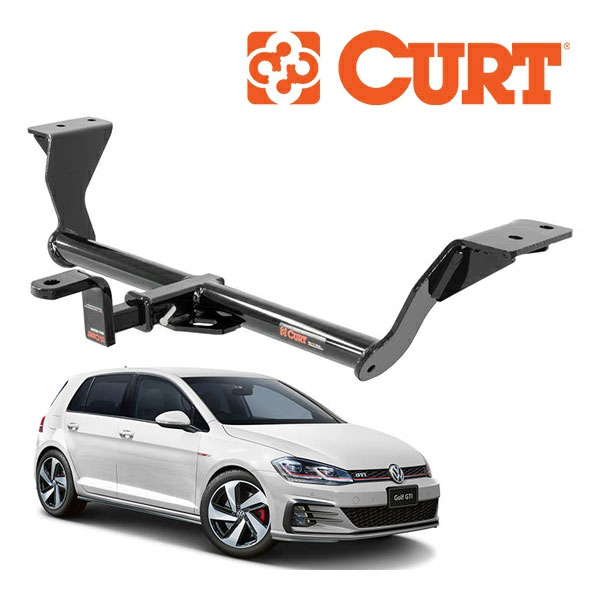 【CURT 正規品】VW フォルクスワーゲン ゴルフ7 ゴルフ7 GTI AU系 クラス1 ヒッチメンバー 1.25インチ角 114123