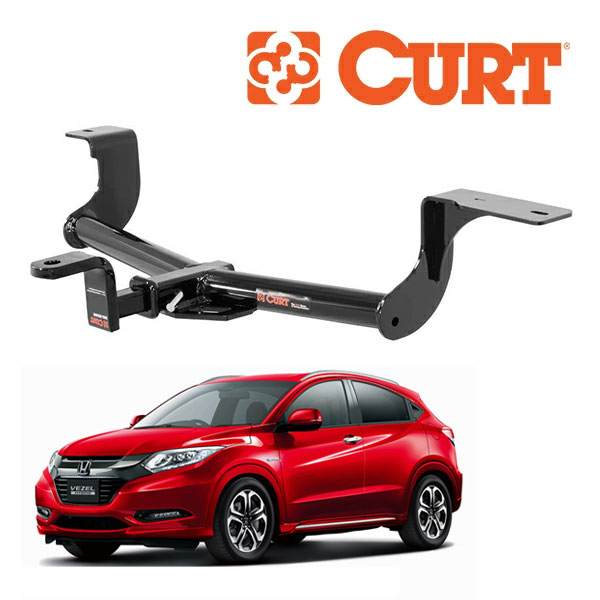 【CURT 正規品】HONDA ホンダ ヴェゼル RU系 平成25年12月-令和3年4月 クラス1 ヒッチメンバー 1.25インチ角 114163