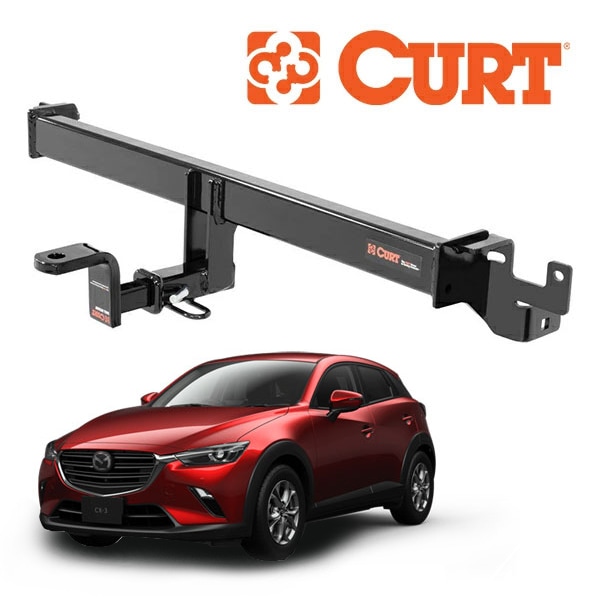 【CURT 正規品】MAZDA マツダ CX-3 DK系 平成27年2月-現行 クラス1 ヒッチメンバー 1.25インチ角 114183