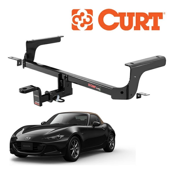 【CURT 正規品】MAZDA マツダ ロードスター ND系 平成27年5月-現行 クラス1 ヒッチメンバー 1.25インチ角 114353
