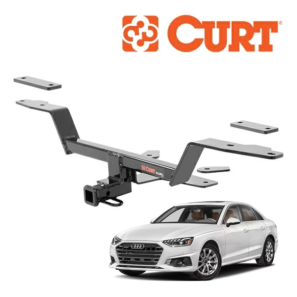 【CURT 正規品】Audi アウディ A4 セダン オールロード B9 | A5 S5 クーペ スポーツバックF5 クラス1 ヒッチメンバー 1.25インチ角 11448
