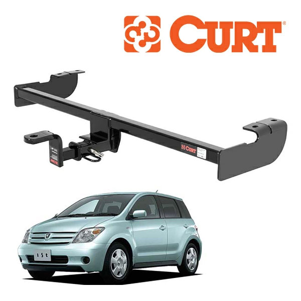 【CURT 正規品】TOYOTA トヨタ ist イスト 60系 平成14年5月-平成19年7月 クラス1 ヒッチメンバー 1.25インチ角 114883