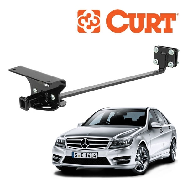 【CURT 正規品】メルセデスベンツ BENZ Cクラス セダン W204 C250 C300 C350 C63 AMG クラス1 ヒッチメンバー 1.25インチ角 11030
