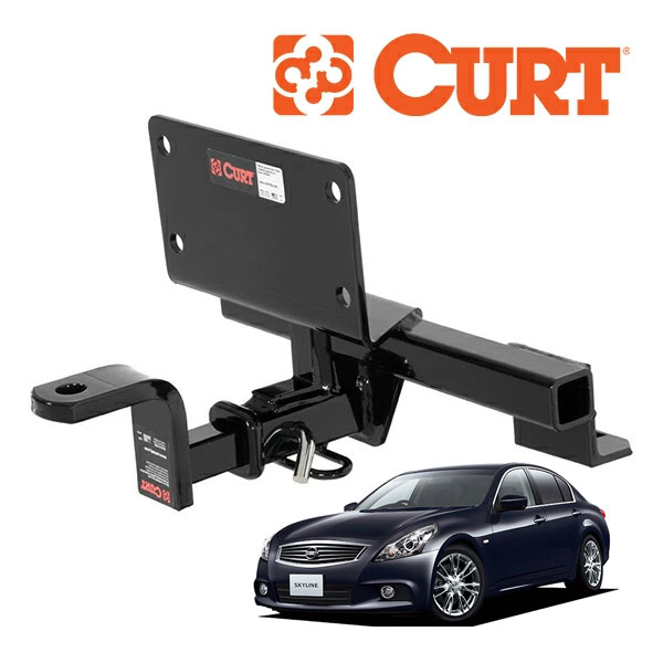 【CURT 正規品】Nissan 日産 スカイライン V36型 セダン 平成18年11月-平成26年1月 | インフィニティ G35 G37 G25 セダン クラス1 ヒッチメンバー 1.25インチ角 114993