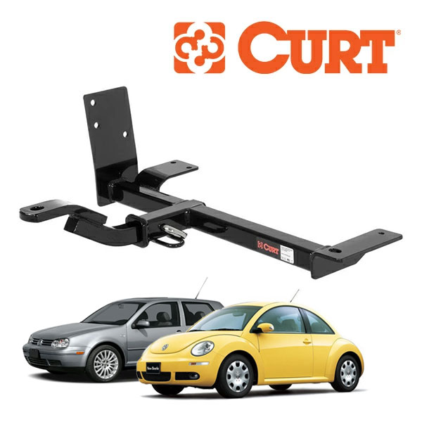 【CURT 正規品】VW フォルクスワーゲン ニュービートル 9C系 | GTI 3ドア クラス1 ヒッチメンバー 1.25インチ角 110663
