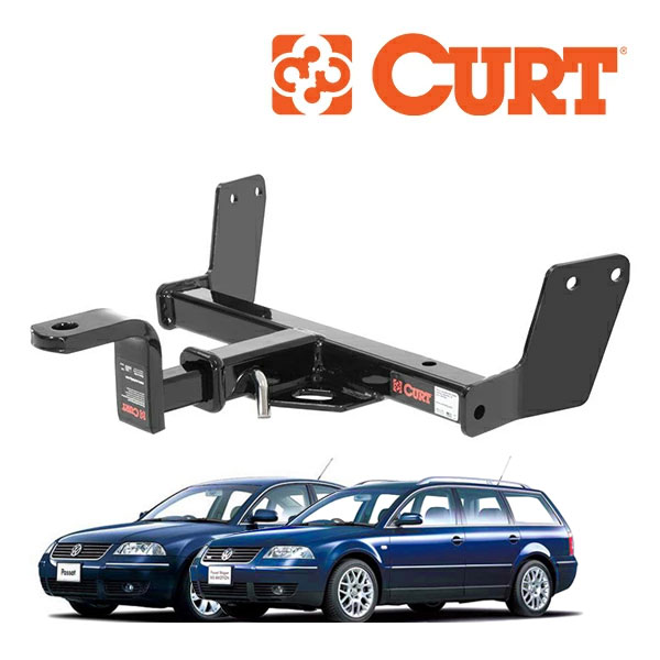 【CURT 正規品】VW フォルクスワーゲン パサート 4WD ワゴン セダン 3B系 クラス1 ヒッチメンバー 1.25インチ角 110763