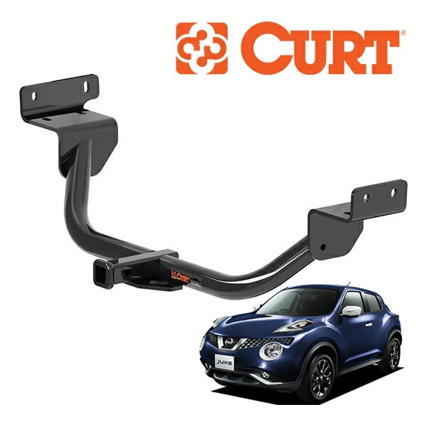 【CURT 正規品】Nissan 日産 ジューク 4WD NF15系 平成22年11月-令和2年6月 クラス1 ヒッチメンバー 1.25インチ角 11088