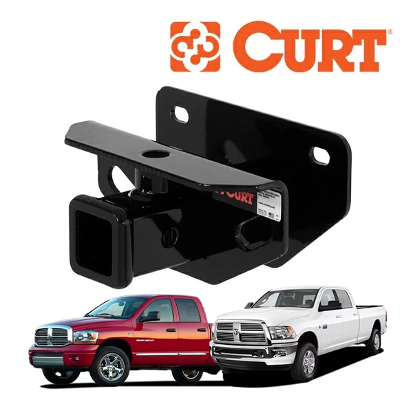 【CURT 正規品】03-10y ダッジ ラム 1500 2500 3500 クラス3 ヒッチメンバー 2インチ角 13333