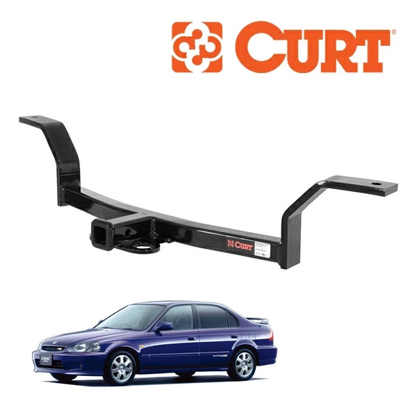 【CURT 正規品】HONDA ホンダ シビック フェリオ EG系 EK系 平成3年9月-平成12年9月 | 97-00y アキュラ EL1.6  クラス1 ヒッチメンバー 1.25インチ角 11207