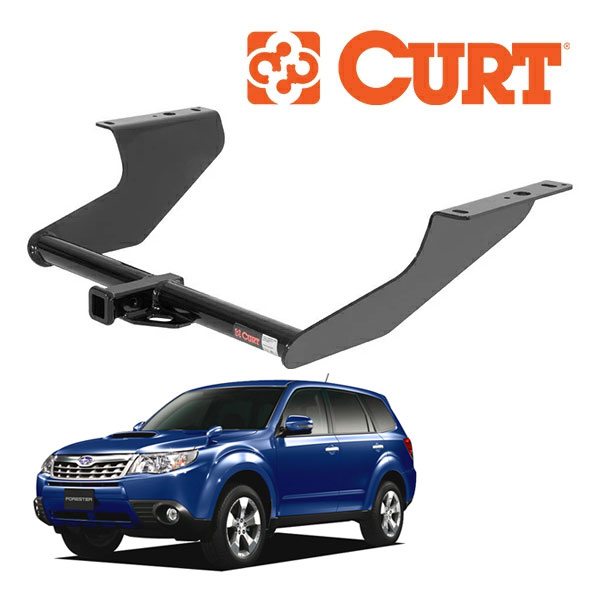 【CURT 正規品】SUBARU スバル フォレスター SH系 平成19年12月-平成24年11月 クラス2 ヒッチメンバー 1.25インチ角 12047