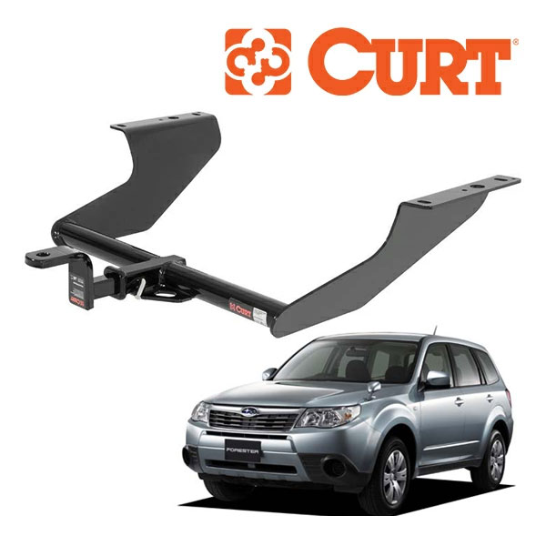【CURT 正規品】SUBARU スバル フォレスター SH系 平成19年12月-平成24年11月 クラス2 ヒッチメンバー 1.25インチ角 120473