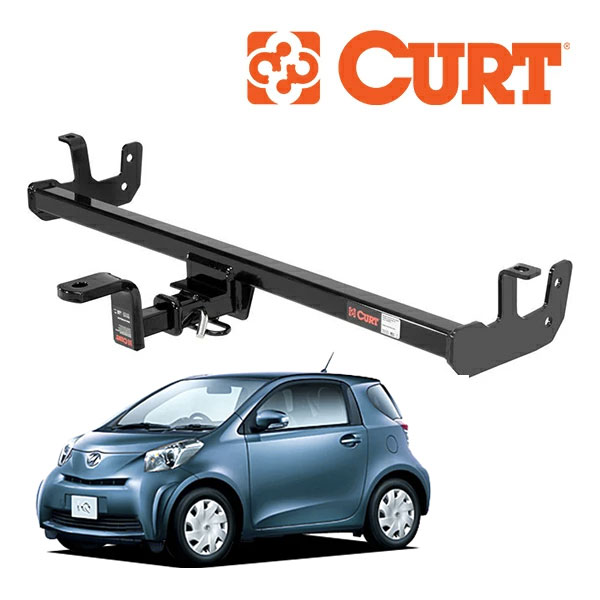 【CURT 正規品】TOYOTA トヨタ iQ 10系 平成20年11月-平成28年3月 クラス1 ヒッチメンバー 1.25インチ角 112913
