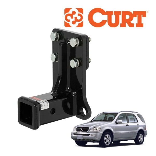 【CURT 正規品】メルセデスベンツ Mクラス W163 ML320 ML350 ML430 ML500 クラス3 ヒッチメンバー 2インチ角 13018