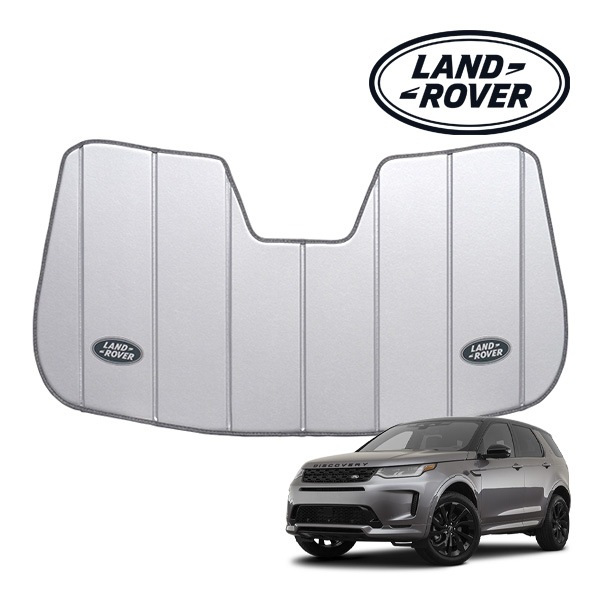 USランドローバー純正 専用設計 LAND ROVER ロゴ入 サンシェード 吸盤不要 折りたたみ式 ケース付 DISCOVERY SPORT ディスカバリースポーツ L550 LC系 カバークラフト