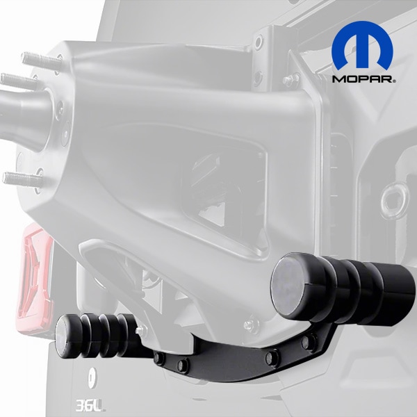 MOPAR純正 スペアタイヤ ブラケット 取付マウント用 37インチタイヤまで対応 補強システムと併用可 ジープ JL ラングラー モパー