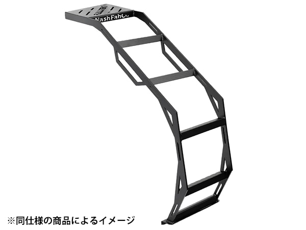 【NashFabCo 正規品】専用設計 フルラダー リアラダー Ver.2 フルタイプ CNC アルミニウム製 マットブラックパウダーコート 高強度 スバル レガシィ アウトバック BS9