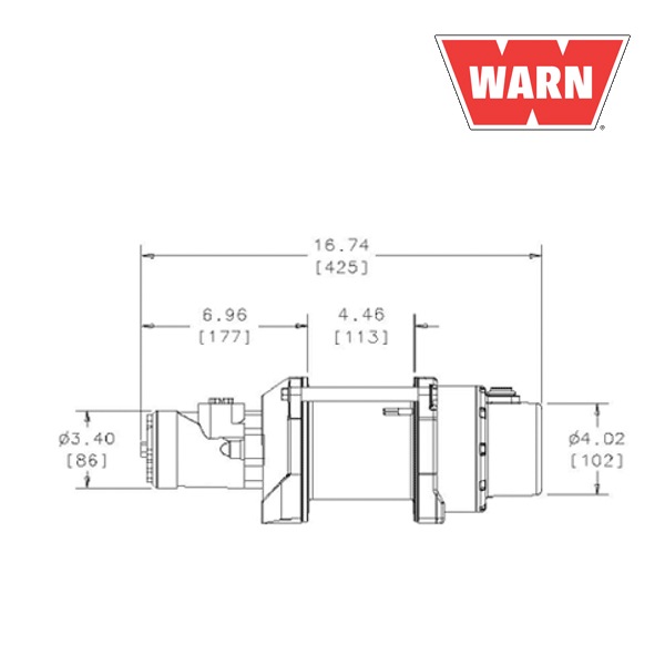 【WARN (ウォーン) USA正規品】ウィンチ 油圧式 インダストリアル ホイスト ウインチ 68032 | 汎用商品 ...