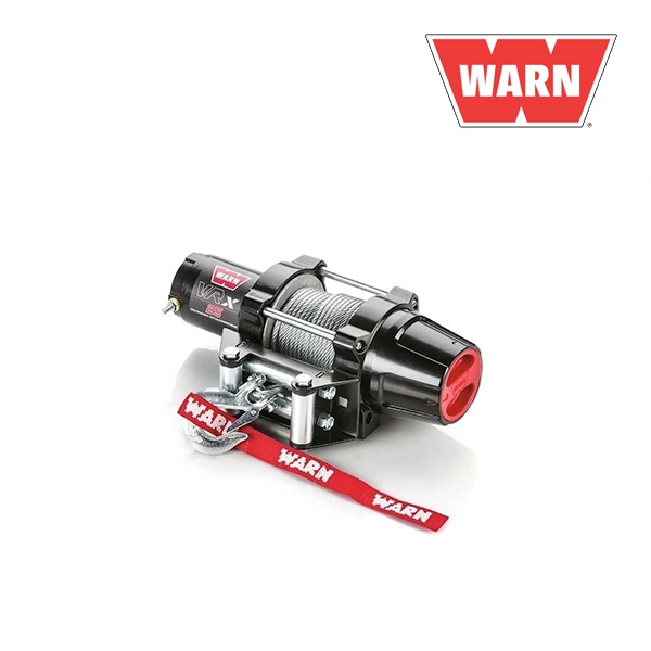 【WARN (ウォーン) USA正規品】VRX25 パワースポーツウィンチ/Powersports Winch 汎用 最大牽引能力2500lbs(1134kg) 12ｖ IP68 ワイヤー 付属 フック付属 101025