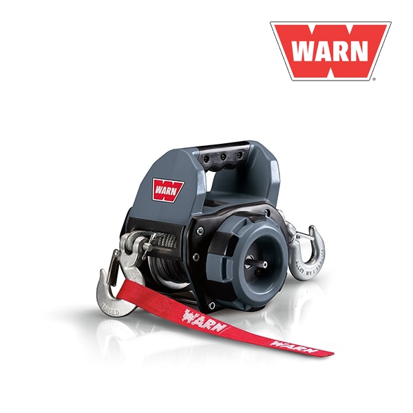 【WARN (ウォーン) USA正規品】ドリルウインチ 750lbs/DRILL WINCH シンスティックロープ最大牽引力約340kg 汎用 101575