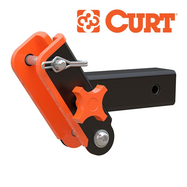 【CURT 正規品】アクティブシャンク 変換レシーバー ACTIVELINK対応 18402 パウダーコート仕上げ 2インチ角 ヒッチレシーバー 装着車両用
