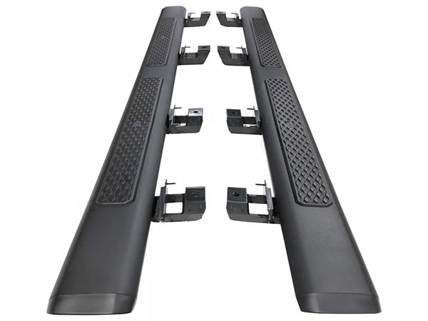 MOPAR純正 チューブ サイドステップ サイドバー サイドアーマー パウダーコート仕上げ ツヤなし アルミ製 ジープ JT グラディエーター