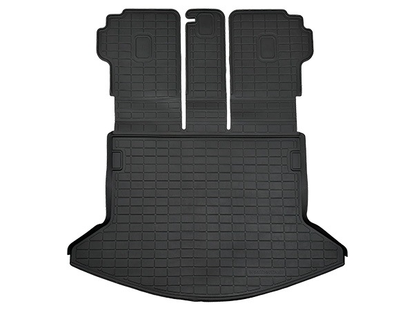 【WeatherTech 正規品】専用設計 オールウェザー リアカーゴプロテクター カーゴマット ラゲッジマット カーゴライナー トランクマット シートバックプロテクター 後部座席背面カバー付 マツダ CX-5 CX5 KF系 前期 ウェザーテック