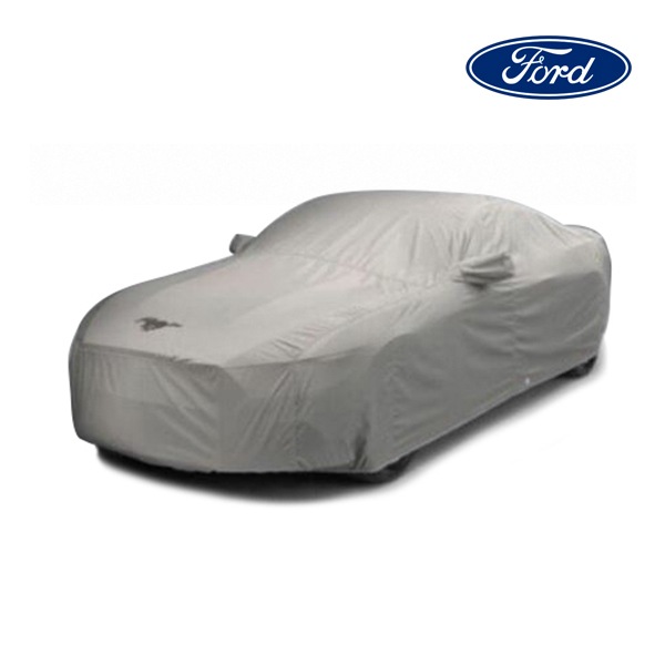 FORD純正 専用設計 ボディーカバー カーカバー ポニー MUSTANG ロゴ入り グレー フォード 15-22y マスタング クーペ 屋外用 アウトドア