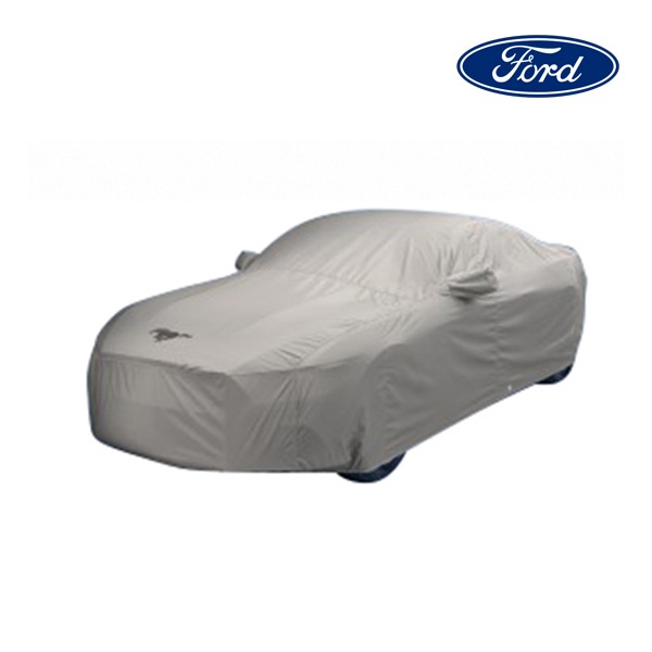 FORD純正 専用設計 ボディーカバー カーカバー ポニー MUSTANG ロゴ入り グレー フォード 15-22y マスタング コンバーチブル 屋外用 アウトドア