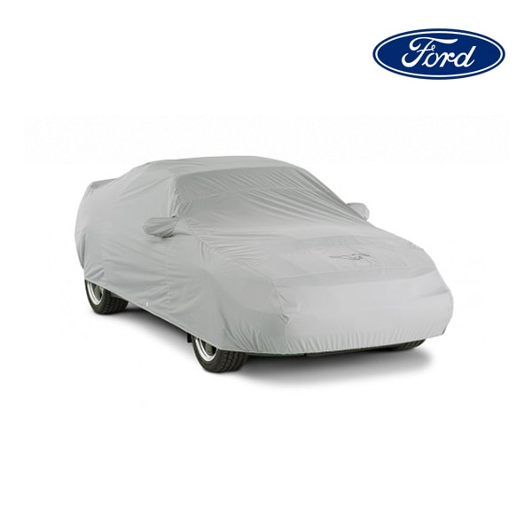 FORD純正 専用設計 ボディーカバー カーカバー ポニー CALスペシャル ロゴ入り グレー フォード 16-17y マスタング クーペ 屋外用 アウトドア