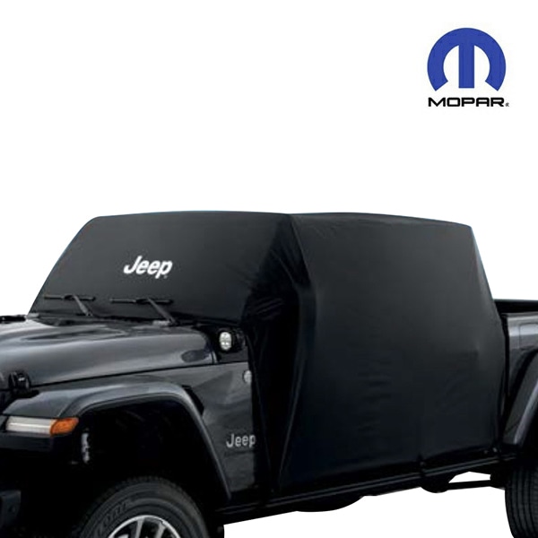 MOPAR純正 専用設計 ボディーカバー カーカバー Jeep ロゴ入り ブラック 専用バッグ付 JEEP ジープ 20-23y グラディエーター 屋内用 インドア