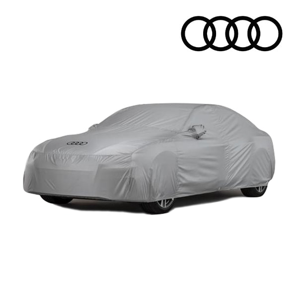AUDI純正 専用設計 ボディーカバー カーカバー 4リングロゴ入り グレー 専用バッグ付 AUDI アウディ 07-15y TT ロードスター 8J(A5)系 屋外用 アウトドア