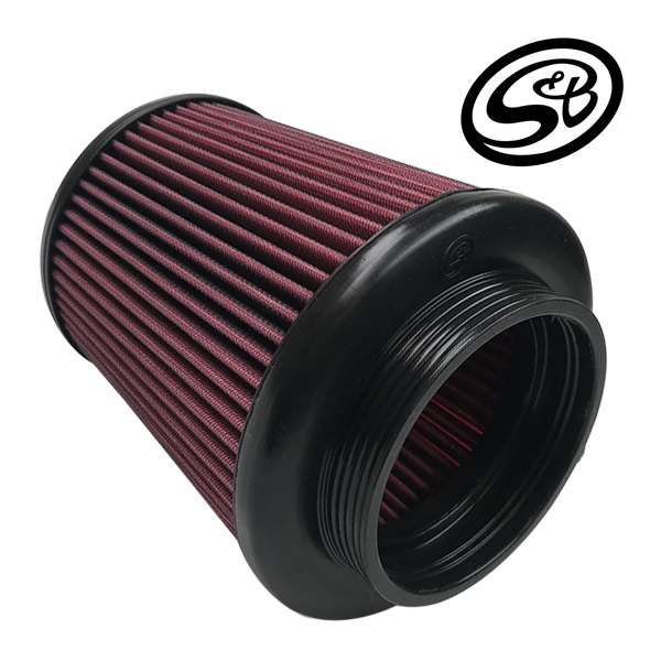 【S&B 正規品】コールドエアーインテイクシステム 交換用フィルター 湿式 エアフィルター エアクリーナー ジープ JL ラングラー 2.0L 3.6L | JK ラングラー 3.6L 3.8L | グラディエーター 3.6L | フォード マスタング EcoBoost 2.3L エスアンドビー