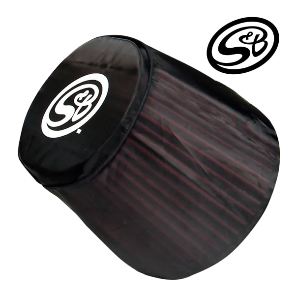 【S&B 正規品】フィルターラップ WF-1057 フィルター保護カバー エアフィルター エアクリーナー ジープ JL ラングラー 2.0L 3.6L | JK ラングラー 3.6L 3.8L | グラディエーター 3.6L | フォード マスタング EcoBoost 2.3L エスアンドビー